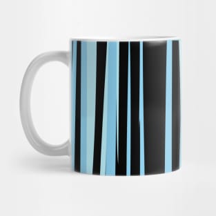 black and blue streaks Mug